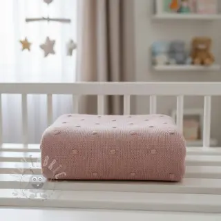 Neuletrikoo BIG KNIT DOT old pink