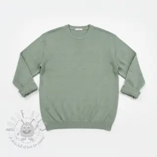 Neuletrikoo BIG KNIT DOT old green