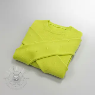 Neuletrikoo BIG KNIT DOT bright green