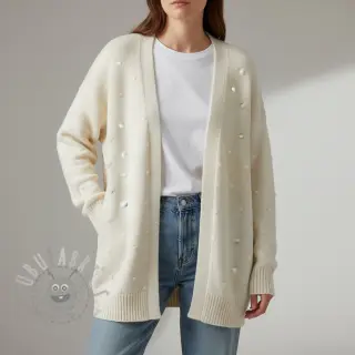Neuletrikoo BIG KNIT DOT off white