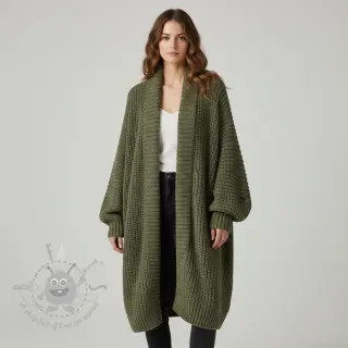 Neuletrikoo BIG KNIT camo green