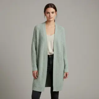 Svetrovina BIG KNIT mint