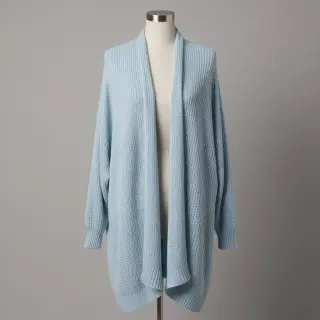 Svetrovina BIG KNIT baby blue