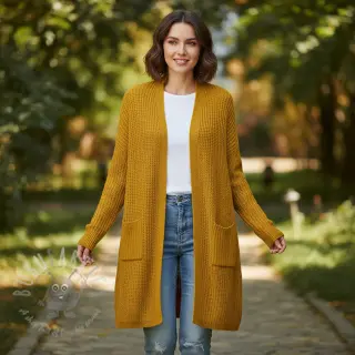 Neuletrikoo BIG KNIT yellow