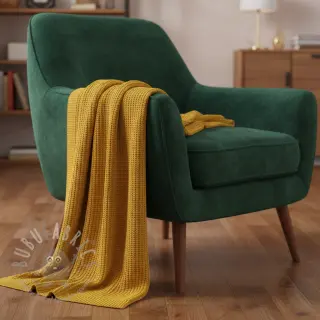 Neuletrikoo BIG KNIT yellow