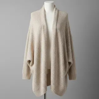 Svetrovina BIG KNIT natural