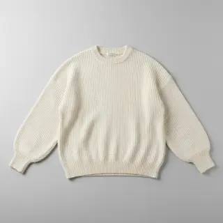 Svetrovina BIG KNIT off white