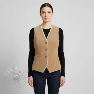 Vauvan plyysikangas TEDDY sand
