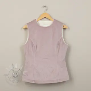 Vauvan plyysikangas TEDDY Hearts old pink