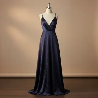 Satén DION navy