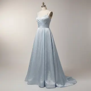 Satén DION light blue