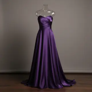 Satén SOIVÉ purple