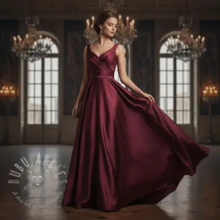 Satiini SOIVÉ bordeaux