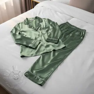 Satiini old green