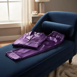 Satén dark purple