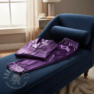 Satiini dark purple