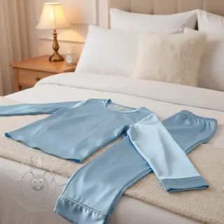 Satiini light blue