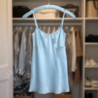 Satiini light blue