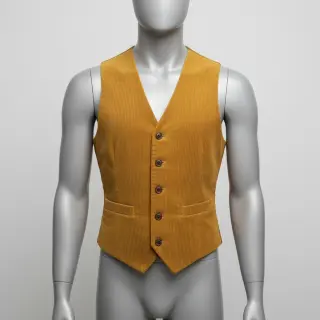 Menčester 6W WASHED STRETCH ochre