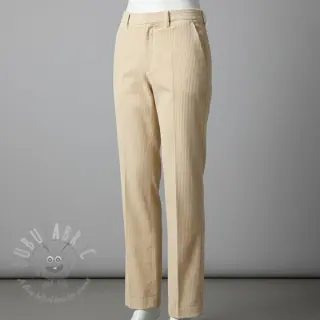Vakosametti 6W WASHED STRETCH light yellow