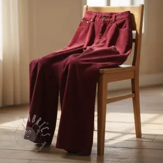 Vakosametti 6W WASHED STRETCH berry