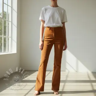 Vakosametti 6W WASHED STRETCH rust