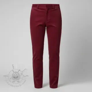 Vakosametti 6W WASHED STRETCH dark red