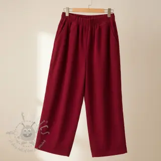 Vakosametti 6W WASHED STRETCH dark red