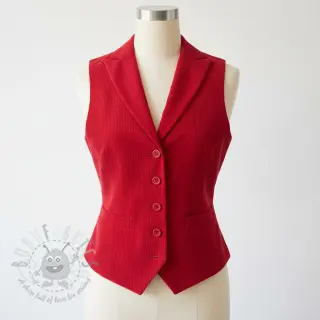 Vakosametti 6W WASHED STRETCH red
