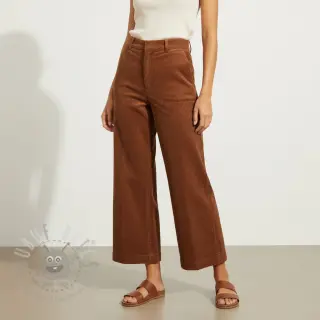 Vakosametti 6W WASHED STRETCH nutbrown