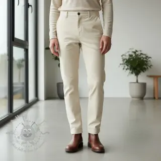 Vakosametti 6W WASHED STRETCH off white
