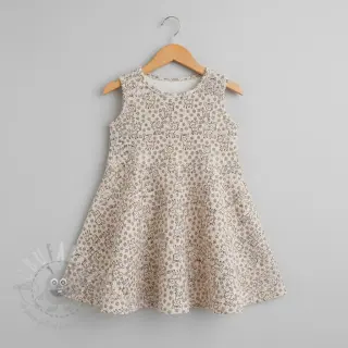 Vakosametti STRETCH Little deer light sand