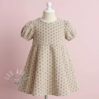 Vakosametti STRETCH Little bunny light sand