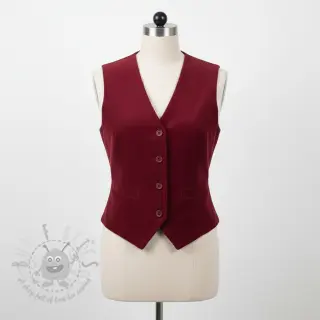 Vakosametti wine red