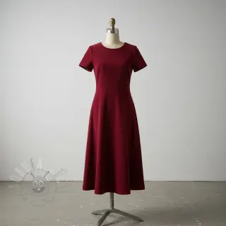 Vakosametti wine red