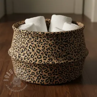 Sisustuskangas Animal skin light brown digital print