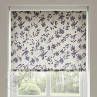 Sisustuskangas Linenlook Night flowers digital print