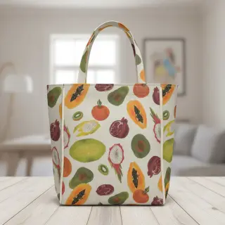 Dekoračná látka Linenlook Fruit digital print
