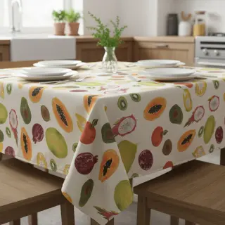 Dekoračná látka Linenlook Fruit digital print