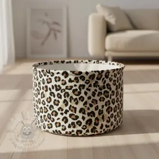 Sisustuskangas Linenlook Animal skin natural