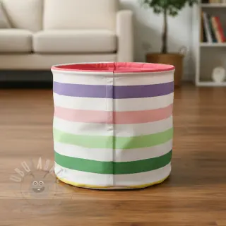 Sisustuskangas Stripes multicolour design C