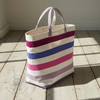 Sisustuskangas Stripes multicolour design Ja