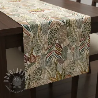 Sisustuskangas jacquard Egypte blanc