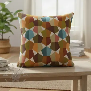 Sisustuskangas jacquard Mustang multi