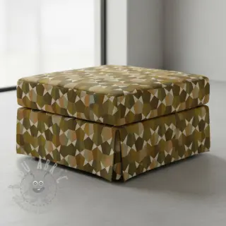 Sisustuskangas jacquard Mustang gold
