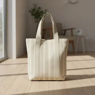 Dekoračná látka jacquard LINEN LOOK Etretat lin