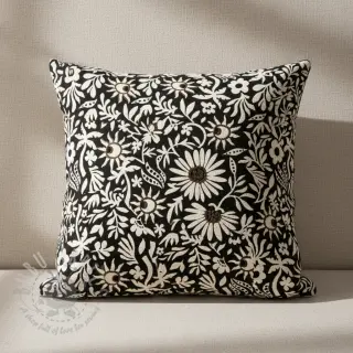 Sisustuskangas jacquard Sunlight noir