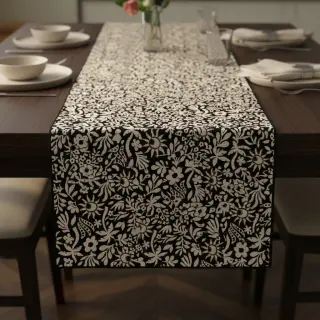 Dekoračná látka jacquard Sunlight noir