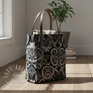 Sisustuskangas jacquard Baccara argent