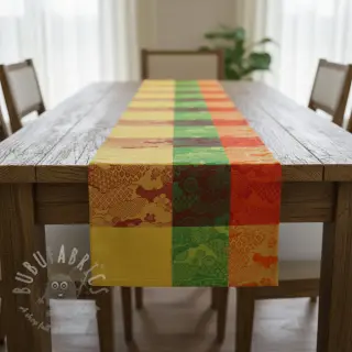 Sisustuskangas FRENCH TABLE CLOTH JACQUARD Niwa allover summer